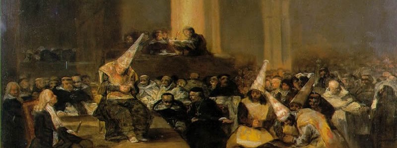 GOYA "Judicial Session Of The Inquisition"