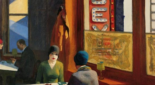 Edward Hopper "Chop Suey"