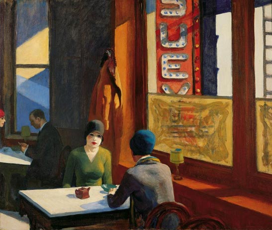 Edward Hopper "Chop Suey"