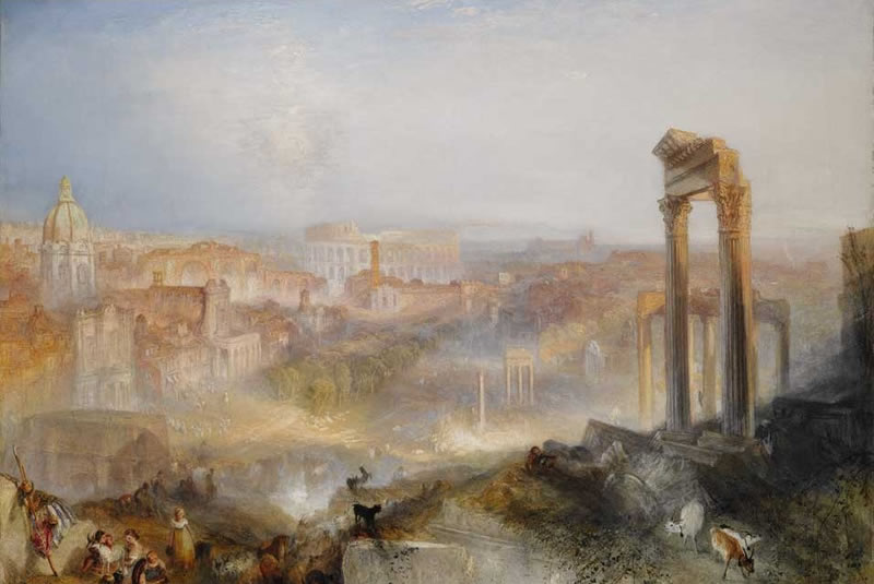 JMW TURNER - Modern Rome – Campo Vaccino