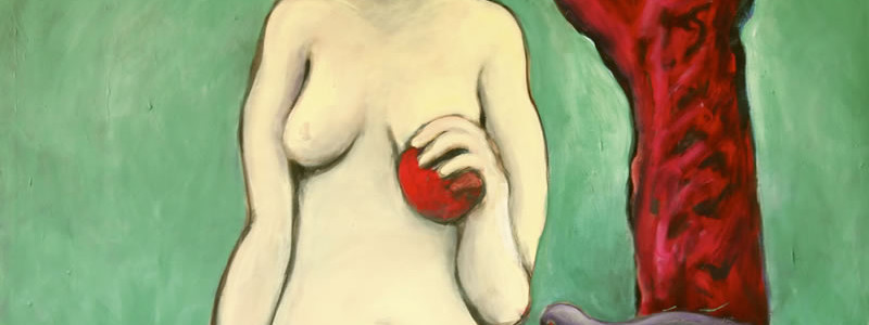 EVE, 2007 painting by Mary Woronov