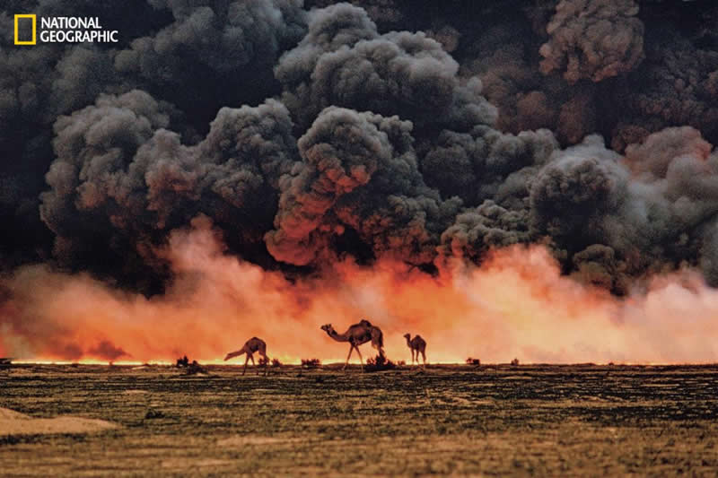 Kuwait, 1991, photo by Steve McCurry