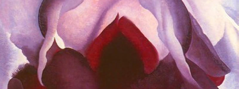 Georgia O'Keeffe, from "Flower of Life II" series