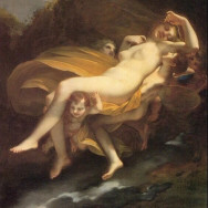 Pierre-Paul Prud'hon, The Abduction of Psyche by Zephrus to the Palace of Eros