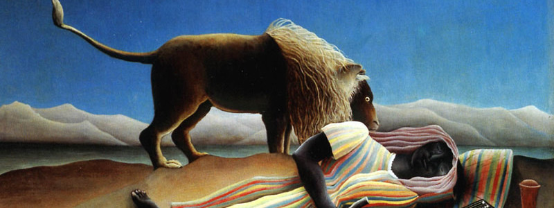 Henri Rousseau, The Sleeping Gypsy, 1897, Museum of Modern Art, New York